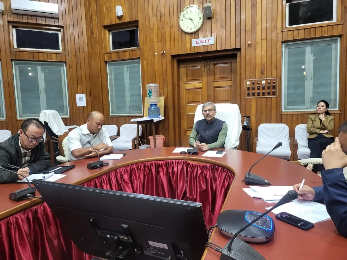 Manipur: Chief Secretary reviews health infra in hill districts