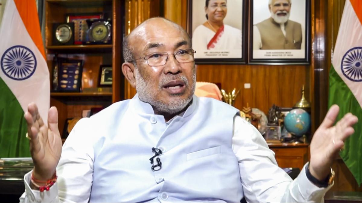 Live Mortar Bomb Found Near Manipur CM Biren Singh's House, Security Beefed Up