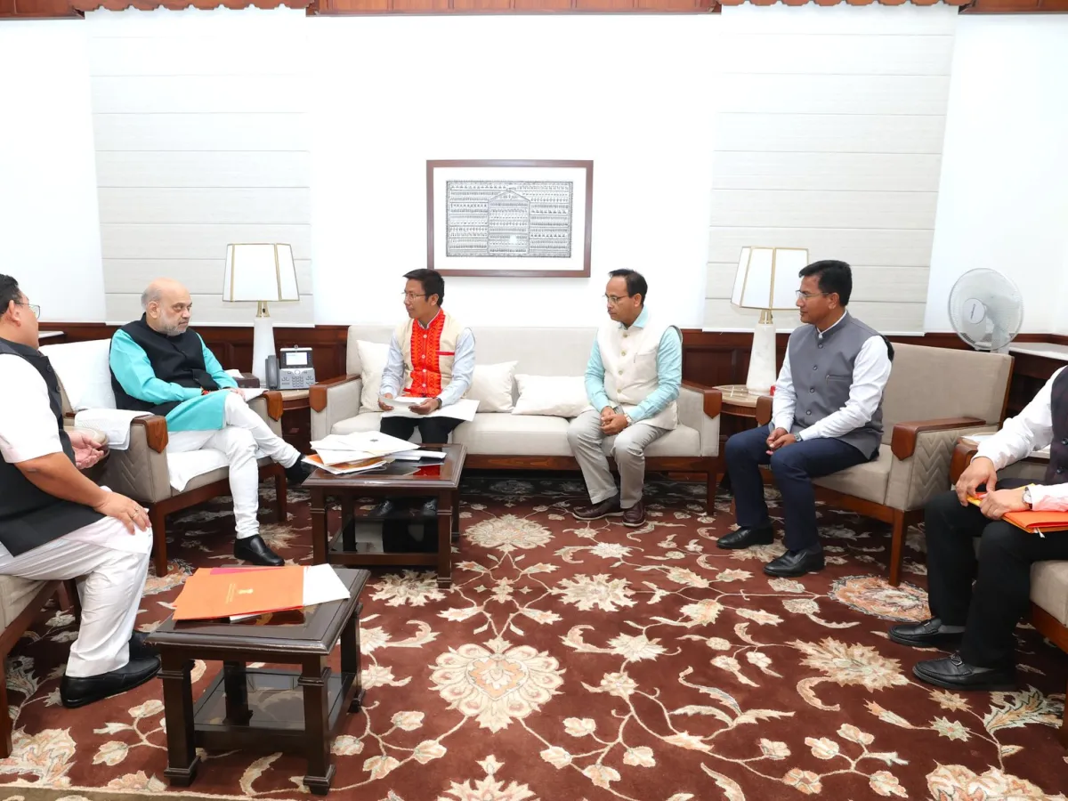 Bodo student leaders meet Amit Shah, stress enactment of Bodo Peace Accord