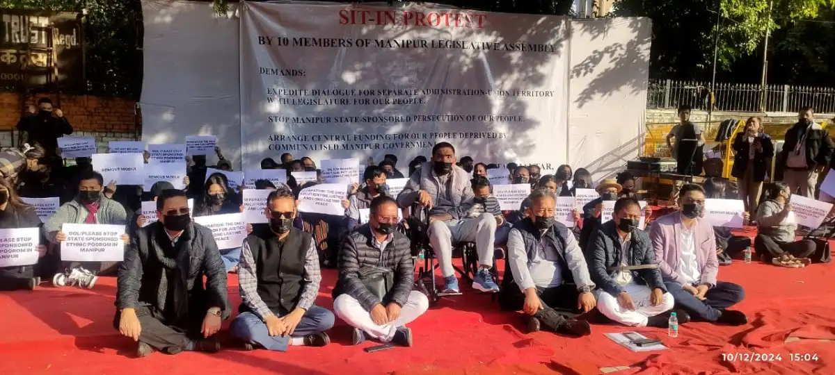 Manipur: Protesting MLAs urge PM Modi to address alleged ‘Development Discrimination’