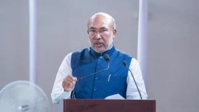 Manipur CM N Biren Singh Unveils New Police Barracks to Bolster Security Framework