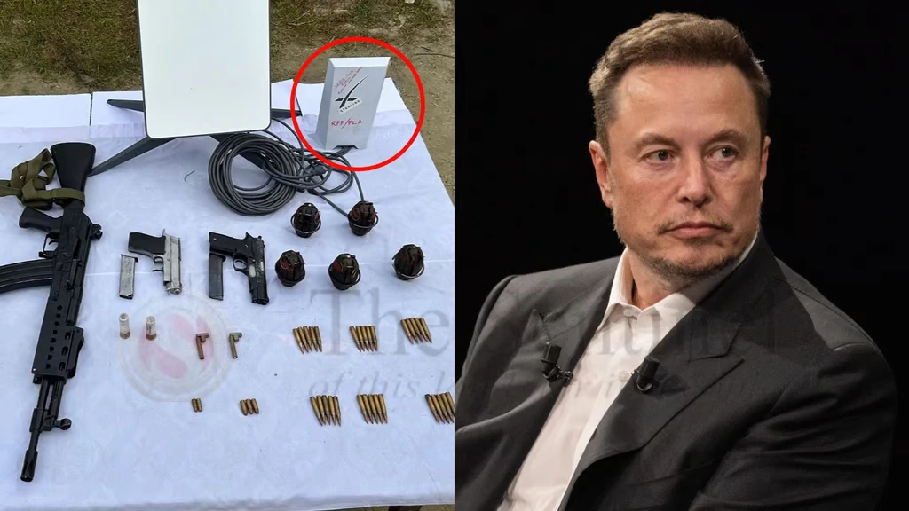 Elon Musk Denies Starlink Use in Manipur as Security Forces Seize Suspected Device