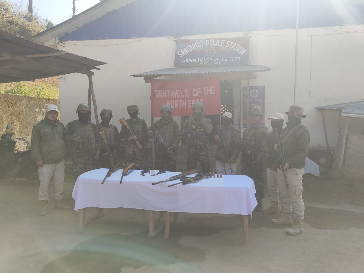 Manipur: Security Forces Recover Arms And Ammunition In Churachandpur