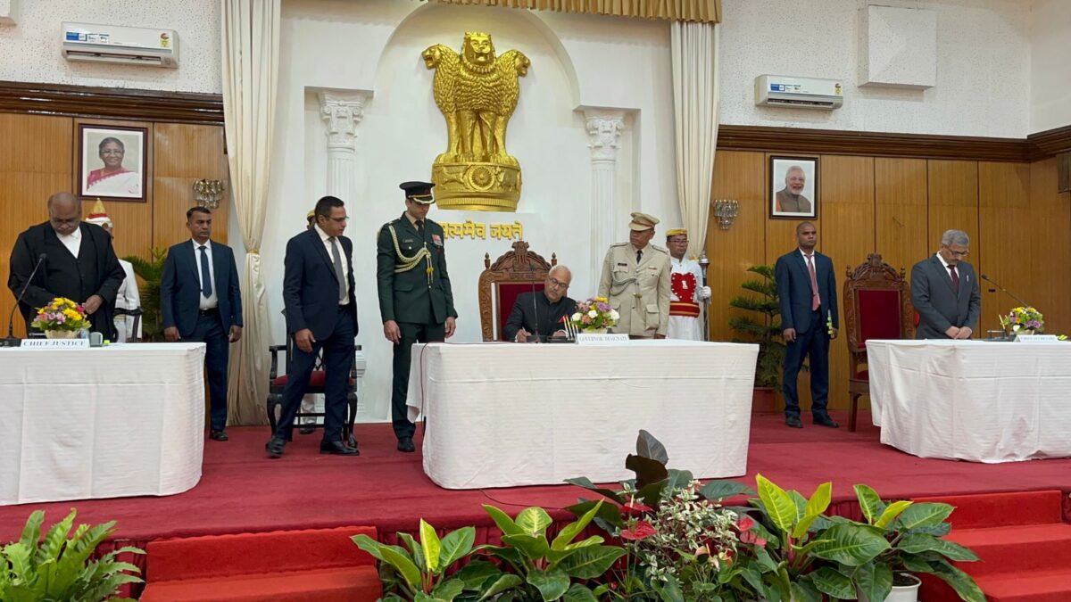 Ajay Kumar Bhalla: Manipur's New Governor Takes Oath