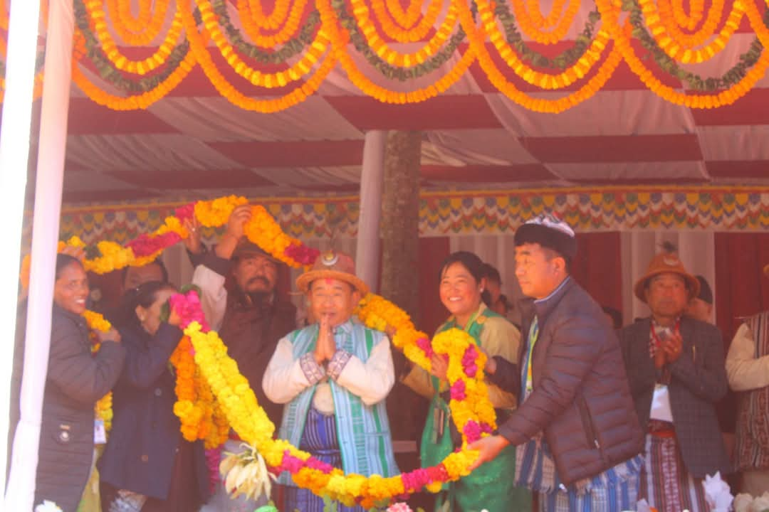 Sikkim Chief Minister Prem Singh Tamang-Golay Visits Yuksam-Tashiding for the Nam-Aal-Namsoong Festival