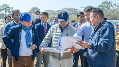 Manipur: CM Inspects Infrastructure Projects At DMU, MTU