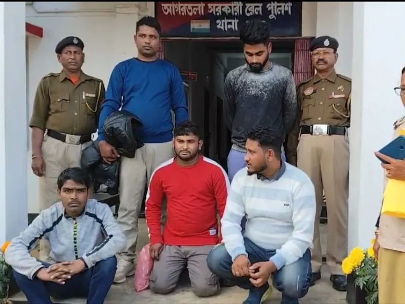 Tripura: Five Human Traffickers Arrested for Facilitating Bangladesh Border Crossings.