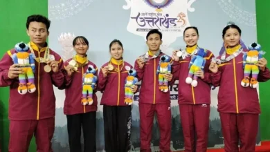 National Games 2025: Manipur Wins Multiple Gold Medals in Wushu