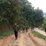 Manipur: Villagers Protest to Stop Central Forces from Leaving Uyok Hills