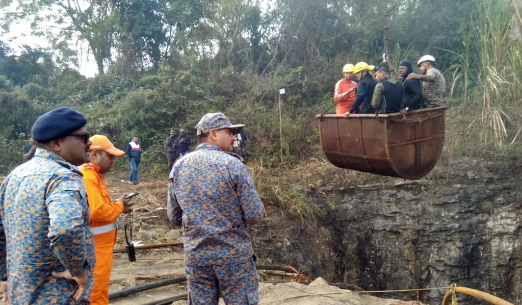 Assam: Over 220 Illegal "Rat Hole" Coal Mines Found Around Flooded Mine at Umrangso