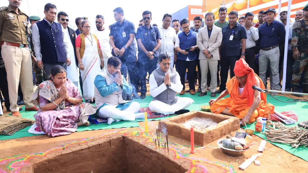 Tripura CM Lays Foundation Stone For 200-Bed Rehab Centre And Circuit House In Bisramganj